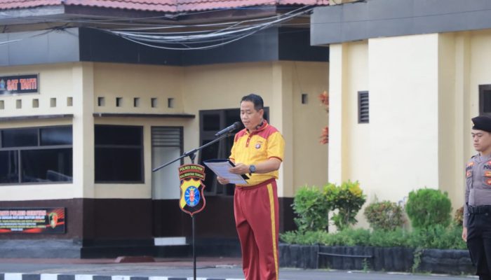 WAKAPOLRES SAMPAI KAN CRIME CLEARANCE POLRES SERUYAN ZONA HIJAU