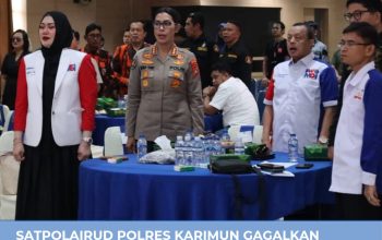 Satpolairud Polres Karimun Gagalkan Pengiriman 9,5 Ton Timah Ilegal di Karimun, Dua Tersangka Diamankan!!!