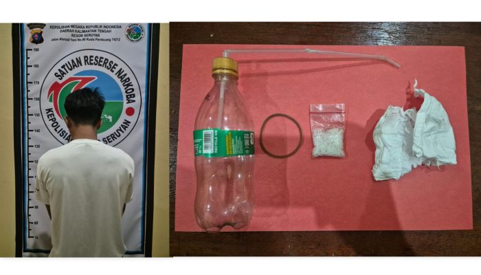 RANTAI PASOK SABU NAKES TERKUAK, DAN SATRESNARKOBA POLRES SERUYAN AMANKAN PELAKU