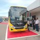 Dukung Kelancaran Transportasi Publik, Polsek Kawasan Bandara Hang Nadim Amankan Uji Coba Trayek Bus Trans Batam