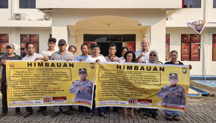 Polsek Bengkong Gandeng Pelaku Usaha Besi Tua Perkuat Pencegahan Pencurian Fasilitas Umum