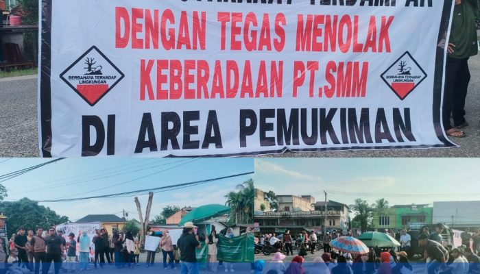 Warga Pelawan Jaya Kembali Gelar Aksi Damai, Sampaikan Aspirasi Terkait Dugaan Dampak Lingkungan PT SMM