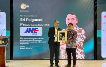 Eri Palgunadi Raih Penghargaan Best Chief Marketing Officer (CMO) Award 2026